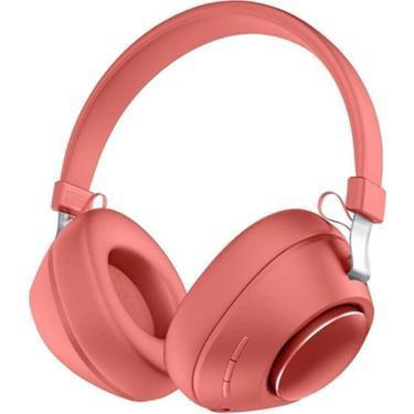 İnovaxis Kablosuz Kulak Üstü Bluetooth Kulaklık Pembe