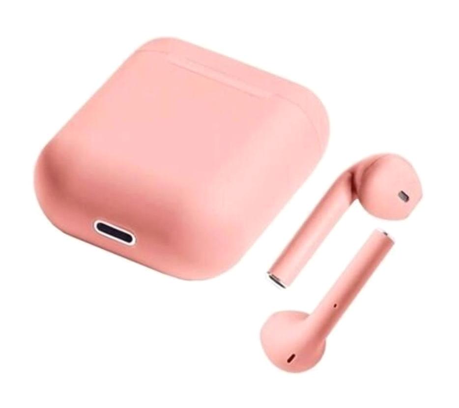 Blue İnter 5.0 Kulak İçi Bluetooth Kulaklık Pembe