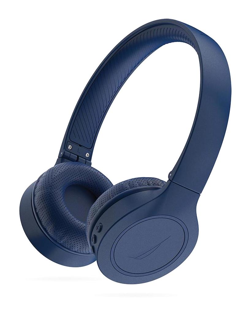 Nautica H120 5.0 Gürültü Önleyici Kablosuz Kulak Üstü Bluetooth Kulaklık Lacivert