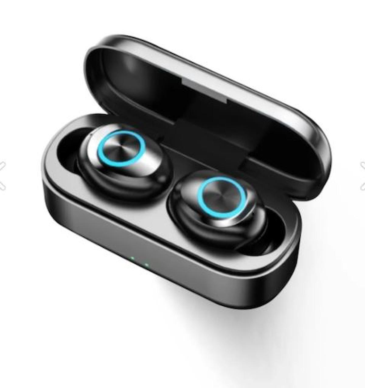 Nettech BLB-14 AirPods 5.0 Gürültü Önleyici Kulak İçi Bluetooth Kulaklık Siyah