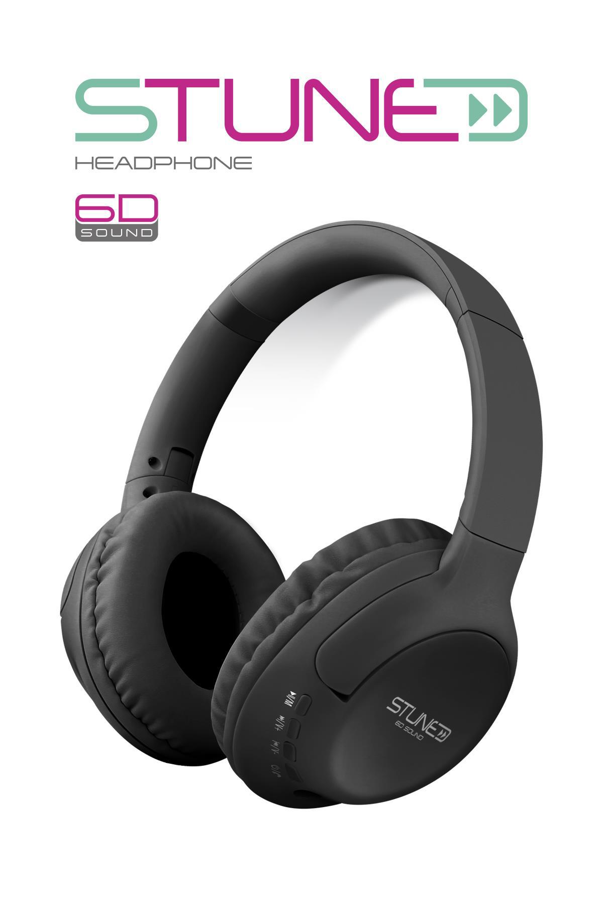 Powerway 5.1 Kulak Üstü Bluetooth Kulaklık Siyah