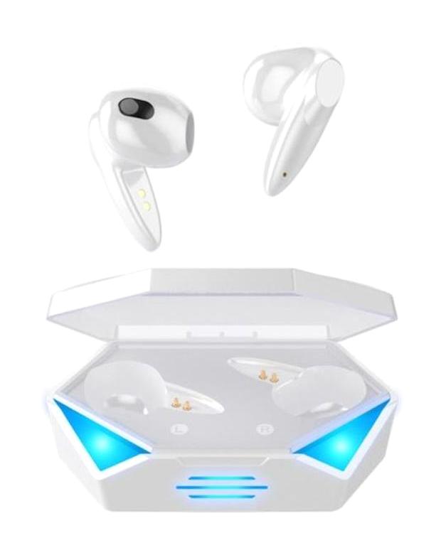 Blue İnter G20 5.2 Işıklı Oyuncu Kablosuz Kulak İçi Bluetooth Kulaklık Beyaz