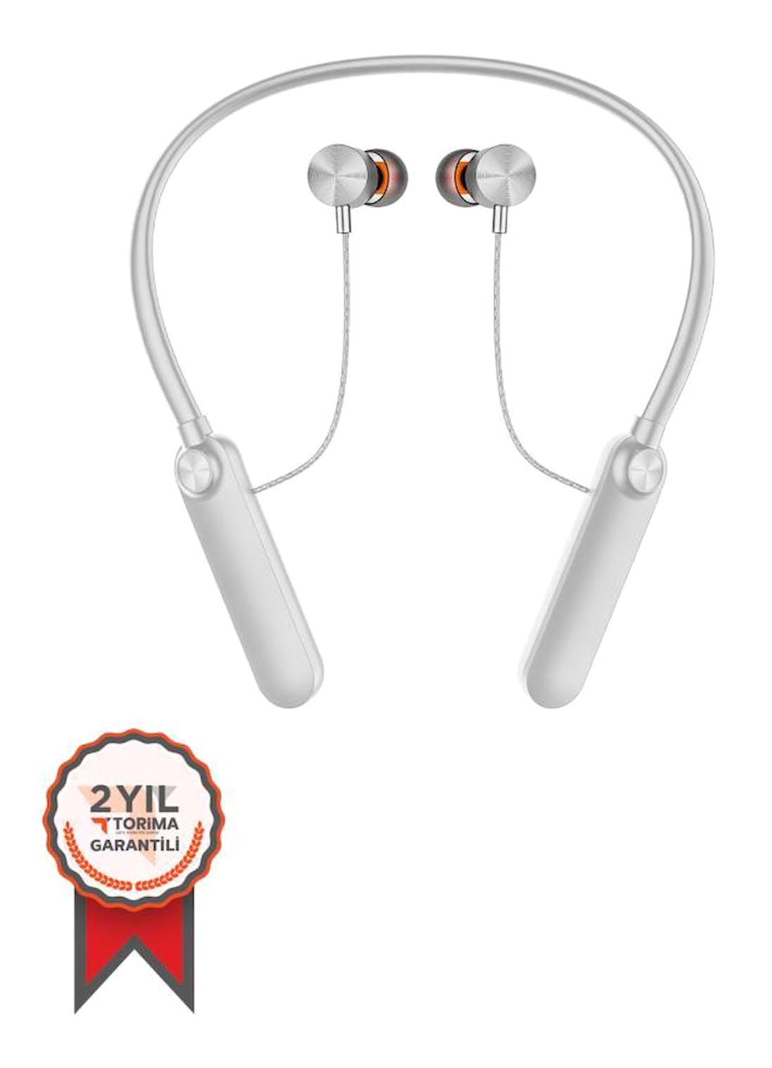 Torima TB-05 5.0 Kablosuz Kulak İçi Bluetooth Kulaklık Beyaz