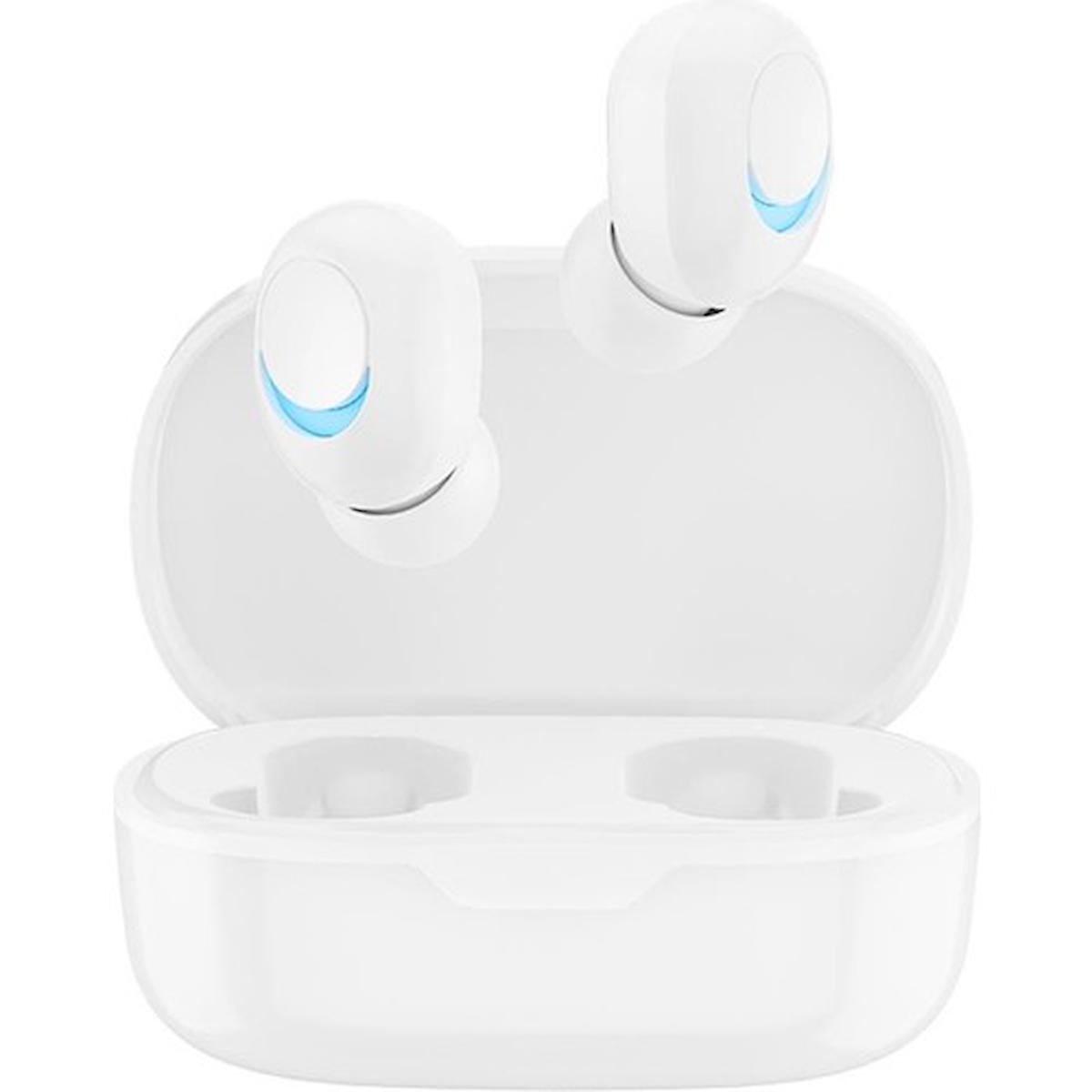 Lykia Covers PD1X 5.0 Gürültü Önleyici Kablosuz Kulak İçi Bluetooth Kulaklık Beyaz