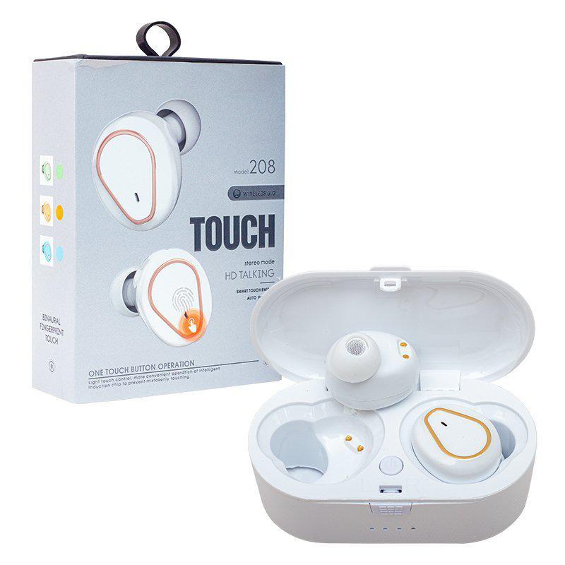 Hello Kablosuz Kulak İçi Bluetooth Kulaklık Beyaz