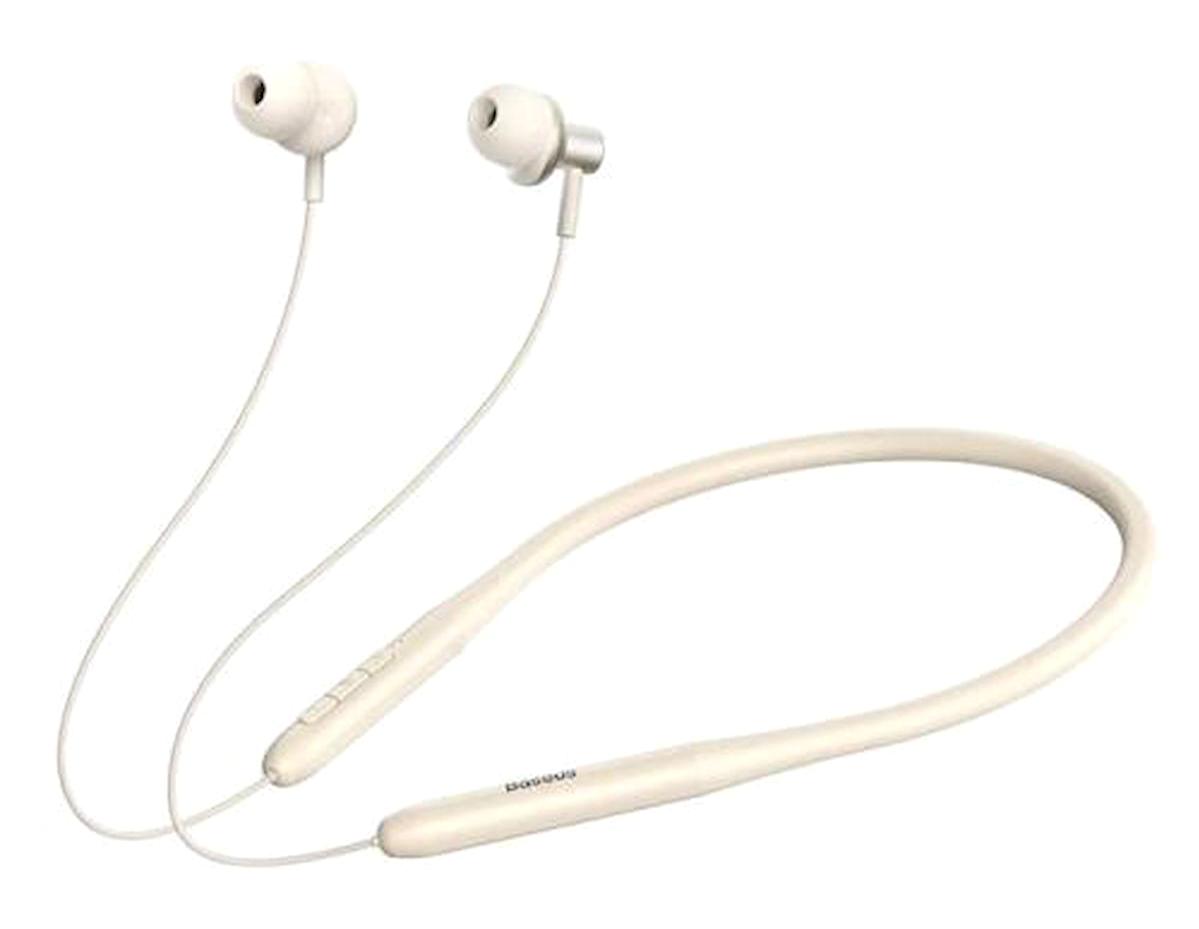 Baseus BT5.3V Su Geçirmez 5.3 Gürültü Önleyici Kablosuz Kulak İçi Bluetooth Kulaklık Beyaz
