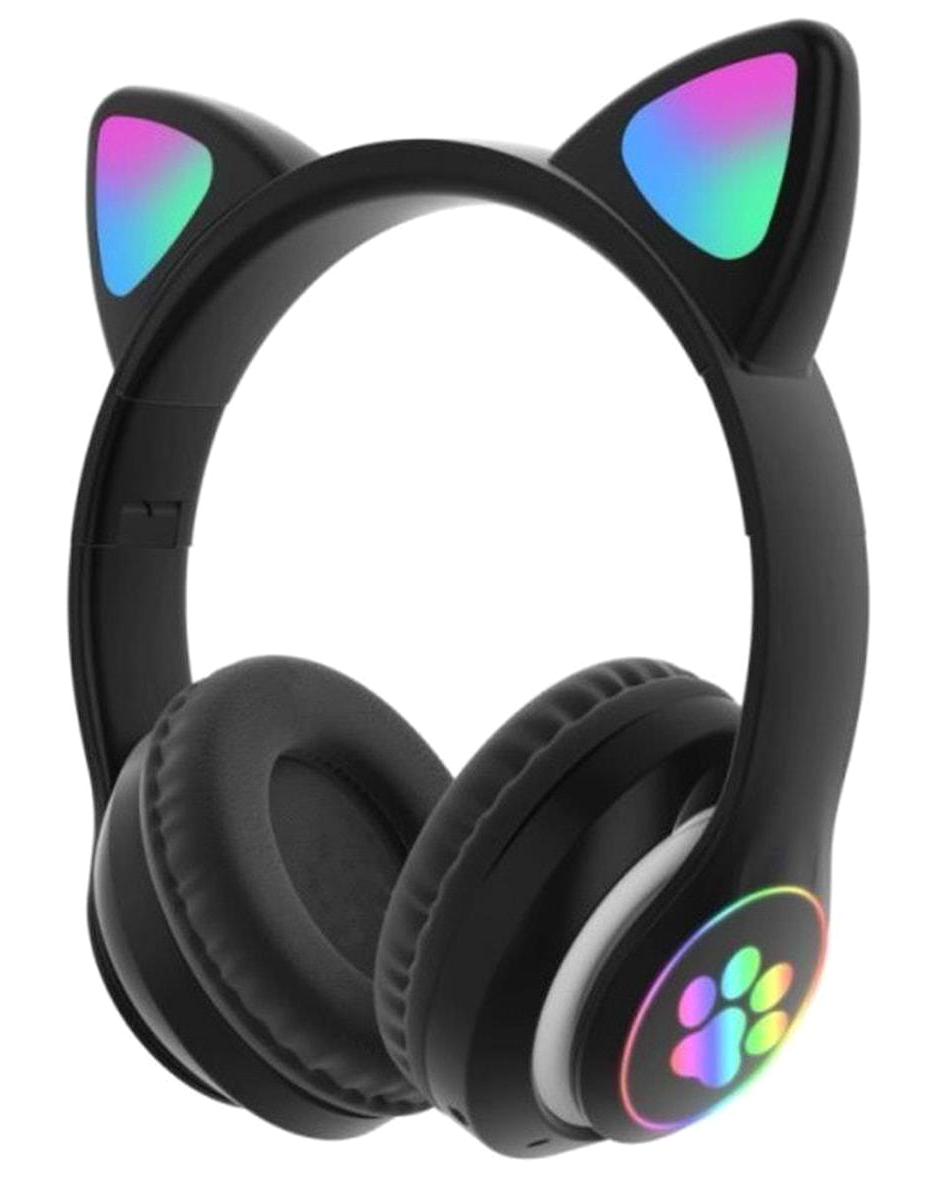 Concord 5.0 Işıklı Kulak Üstü Bluetooth Kulaklık Siyah