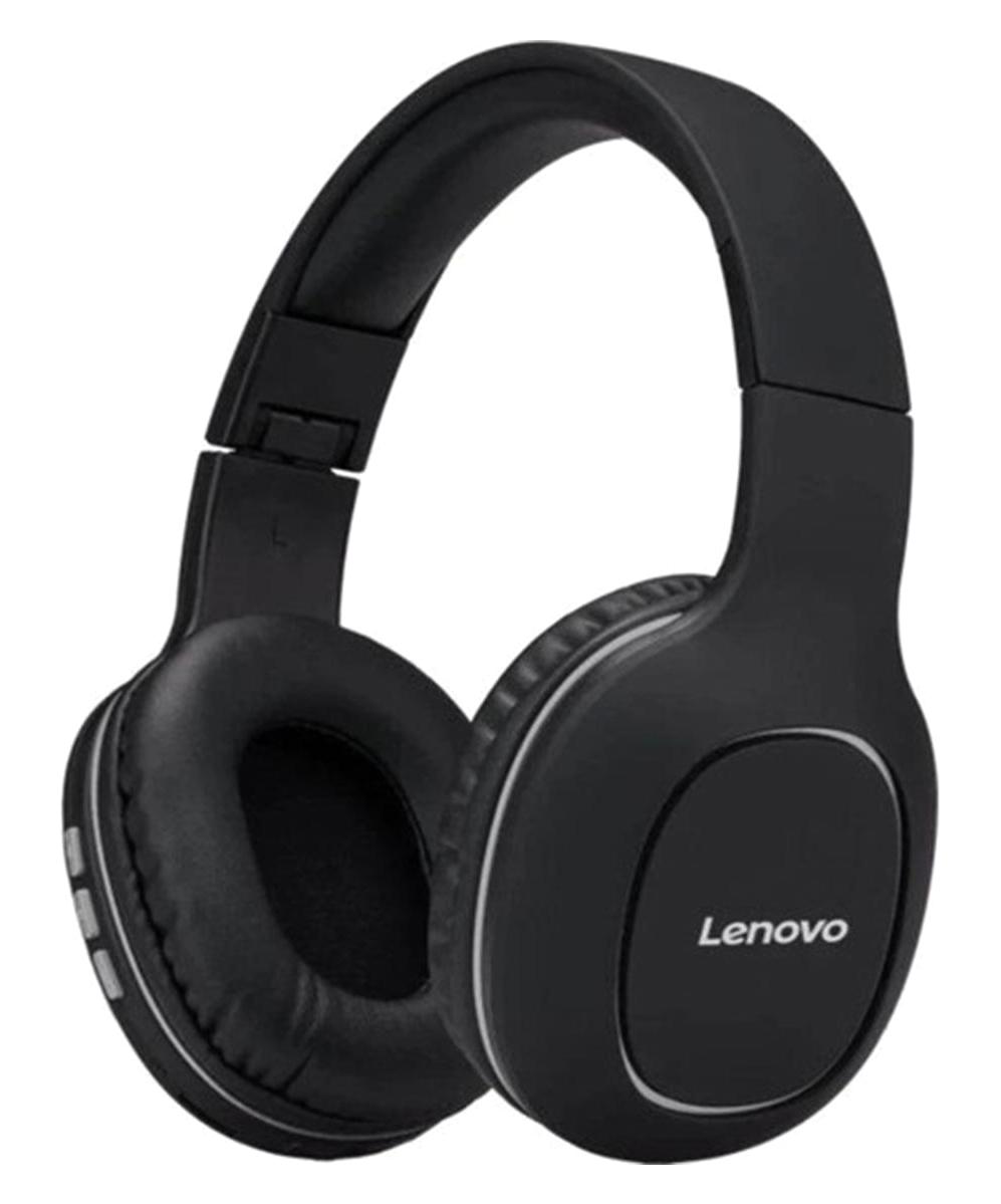 Lenovo HD300 5.0 Gürültü Önleyici Kulak Üstü Bluetooth Kulaklık Siyah