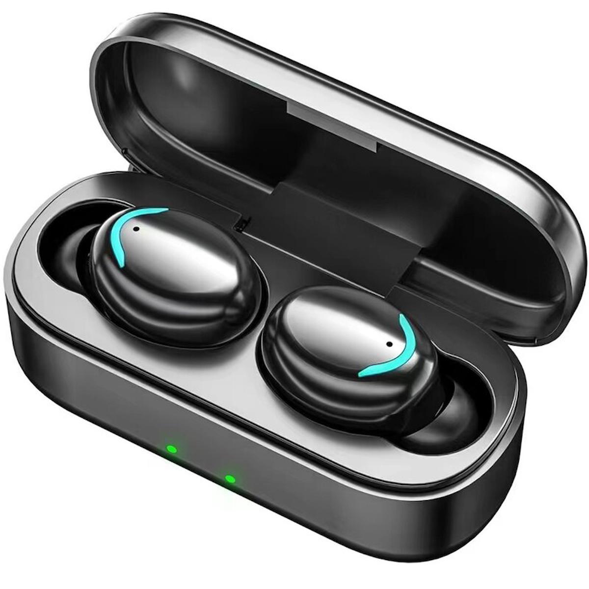 Buffer 5.1 Oyuncu Kablosuz Kulak İçi Bluetooth Kulaklık Siyah