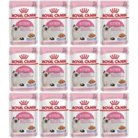 Royal Canin Kitten Jelly Dana Etli Yavru Yaş Kedi Maması 12x85 gr