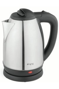 King J97 K-569 Lena Paslanmaz Çelik 1.7 lt 2000 W Işıklı Klasik Gri Kettle
