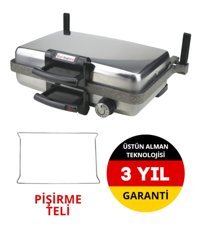 Sevenlex Turbo Grill Granit 2000 W Inox Tost Makinesi