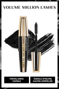 L'oréal Paris Volume Million Lashes Carbon Siyah Maskara