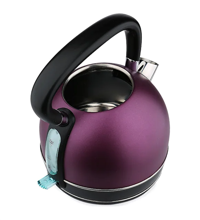 Fakir Goldie Çelik 1.7 lt 2200 W Işıklı Retro Mor Kettle