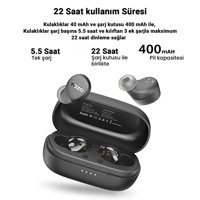 Tozo Agile Dots Bluetooth Kulaklık Siyah