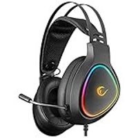 Rampage Rmx-G7 Sniper Mikrofonlu Kablolu Kulak Üstü Kulaklık Siyah