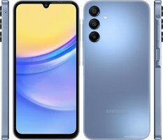Samsung Galaxy A15 5G 128 GB Hafıza 8 GB Ram 6.5 inç 50 MP Çift Hatlı AMOLED Ekran Android Akıllı Cep Telefonu Mavi