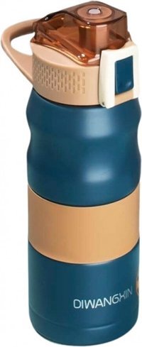 Cooker 1393 Paslanmaz Çelik 350 ml Outdoor Termos Lacivert