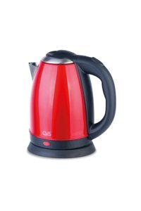 Cvs Paslanmaz Çelik 1.8 lt 2000 W Işıklı Klasik Kırmızı Kettle