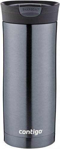 Contigo Huron Paslanmaz Çelik 470 ml Bardak Termos Gri