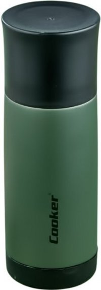 Cooker Soldier CKR-2061 Paslanmaz Çelik 300 ml Bardak Termos Yeşil