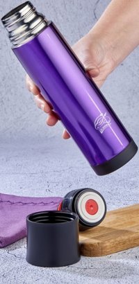 Cooker Trend CKR-2021 Paslanmaz Çelik 500 ml Outdoor Termos Mor