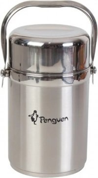 Penguen PNG-1310 Paslanmaz Çelik 2 lt Yemek Termosu Gri