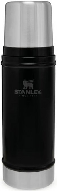 Stanley Klasik Legendary Paslanmaz Çelik 470 ml Outdoor Termos Siyah