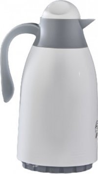 Cooker CKR-2018 Plastik 1.3 lt Çaydanlık Termos Beyaz
