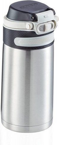 Leifheit Flip Insulating 350 ml Bardak Termos Gri