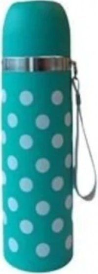 Sema Baby Puantiyeli Paslanmaz Çelik 500 ml Bebek Termosu Mavi