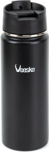 Vaeske Paslanmaz Çelik 540 ml Bardak Termos Siyah