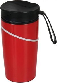 UniqueHome YX-3568 Plastik 350 ml Bardak Termos Kırmızı