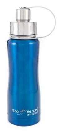 EcoVessel Paslanmaz Çelik 750 ml Outdoor Termos Turkuaz
