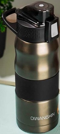 Cooker 1393 Paslanmaz Çelik 350 ml Outdoor Termos Antrasit