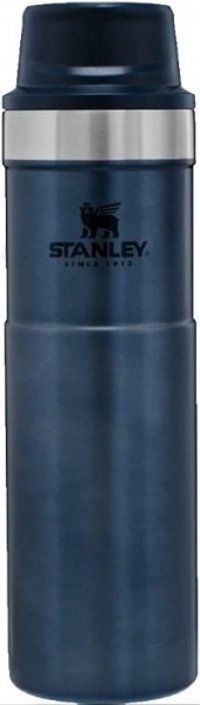 Stanley Klasik Trigger-Action Paslanmaz Çelik 590 ml Bardak Termos Lacivert
