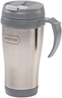 Mobicool MDA40 Paslanmaz Çelik 400 ml Bardak Termos Gümüş