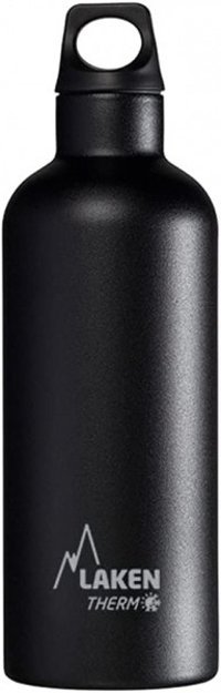 Laken Futura TE5 Paslanmaz Çelik 500 ml Outdoor Termos Siyah