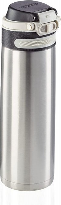 Leifheit Flip Insulating 600 ml Bardak Termos Gri
