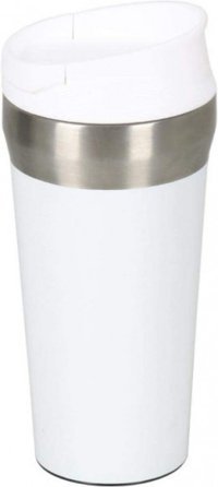 UniqueHome YX-3530 Plastik 500 ml Bardak Termos Beyaz