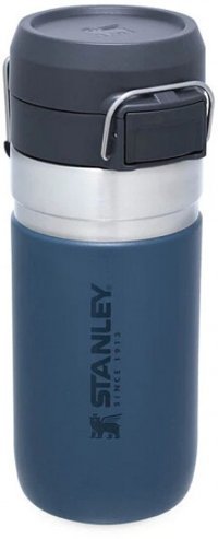 Stanley Go Quick Flip Water Bottle Paslanmaz Çelik 470 ml Outdoor Termos Lacivert