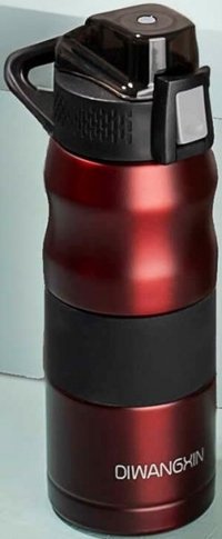 Cooker 1393 Paslanmaz Çelik 350 ml Outdoor Termos Bordo