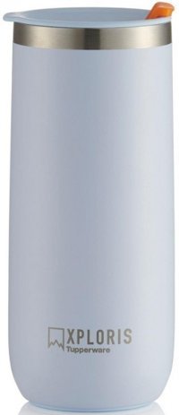 Tupperware Xploris Paslanmaz Çelik 470 ml Bardak Termos Mavi