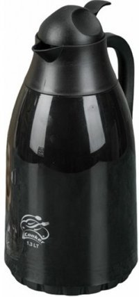 Cooker CKR-2047 Plastik 1.3 lt Çaydanlık Termos Siyah