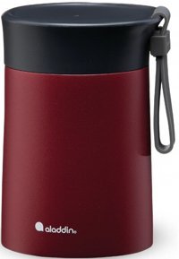 Aladdin Bistro Thermavac Paslanmaz Çelik 400 ml Yemek Termosu Bordo