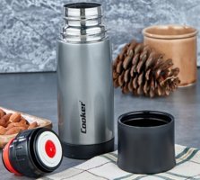 Cooker Trend CKR-2020 Paslanmaz Çelik 300 ml Outdoor Termos Gri