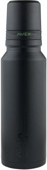Contigo Avex Pour Paslanmaz Çelik 1.2 lt Outdoor Termos Siyah