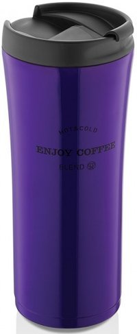 Korkmaz Freedom Colours Paslanmaz Çelik 500 ml Bardak Termos Mor