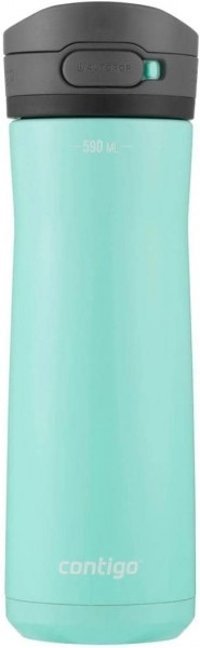 Contigo Jackson Autopop Paslanmaz Çelik 590 ml Matara Termos Turkuaz