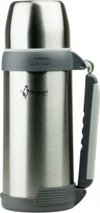 Penguen 3012 Avcı Paslanmaz Çelik 750 ml Outdoor Termos Gri